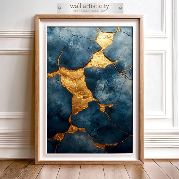 Kintsugi, Wabi Sabi Inspired Art Print