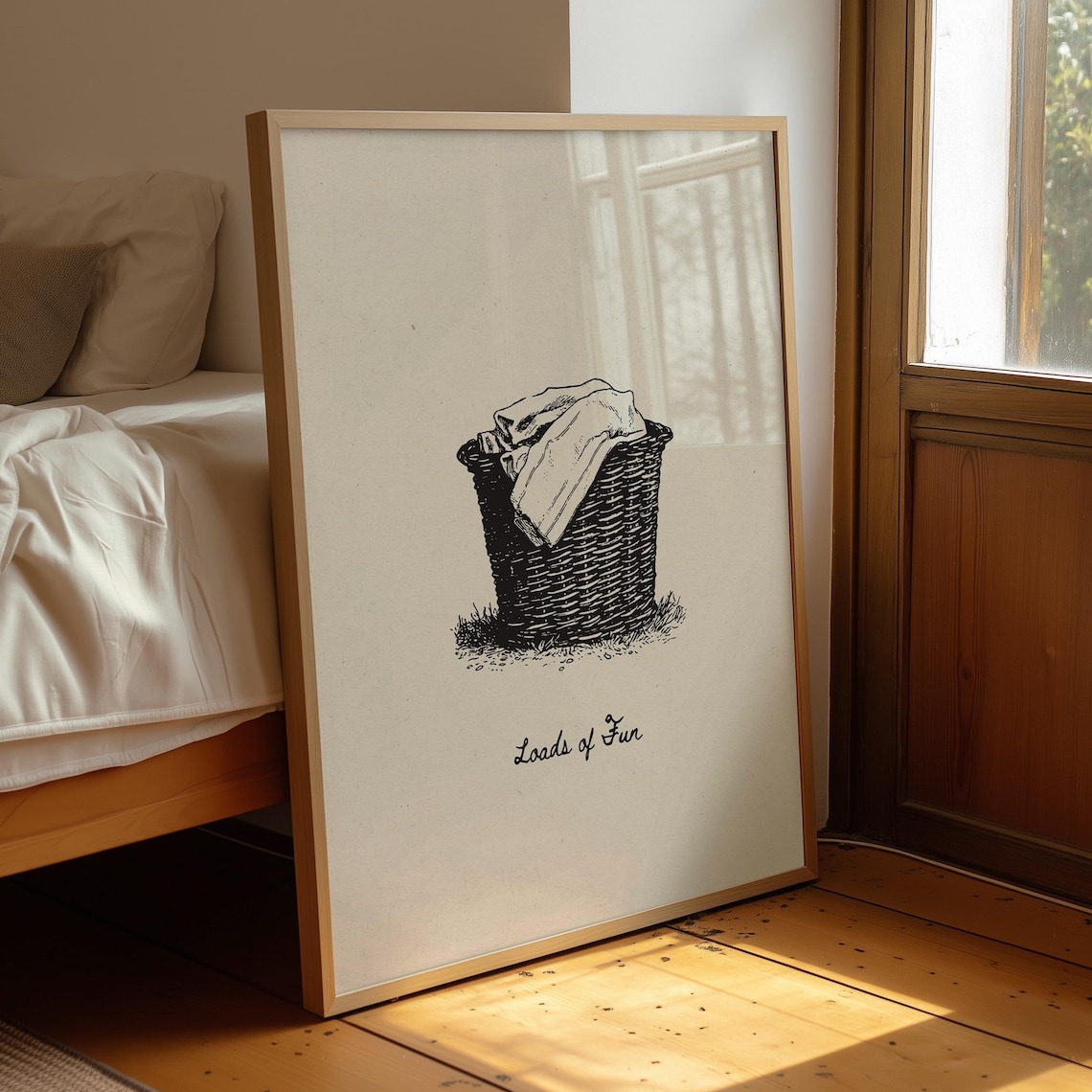 Loads Of Fun, Laundry Room Decor Art Print