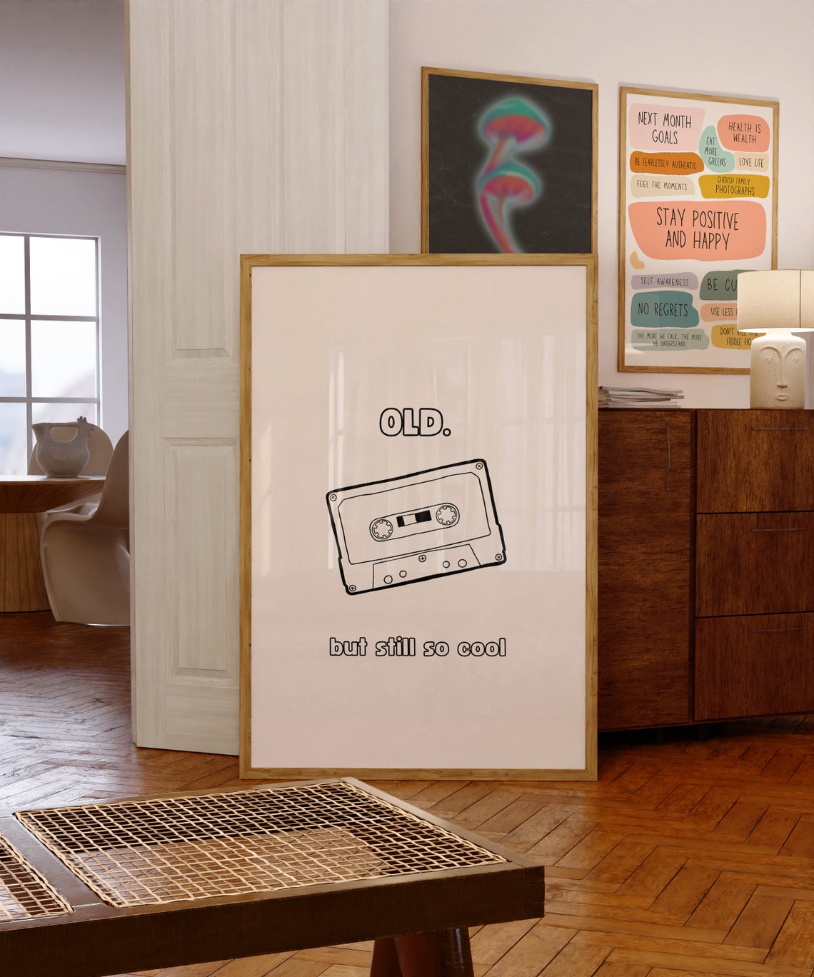 Old But Still So Cool Inspirational Wall Art Inspirational Print Retro Print Trendy Wall Art Office Print Print