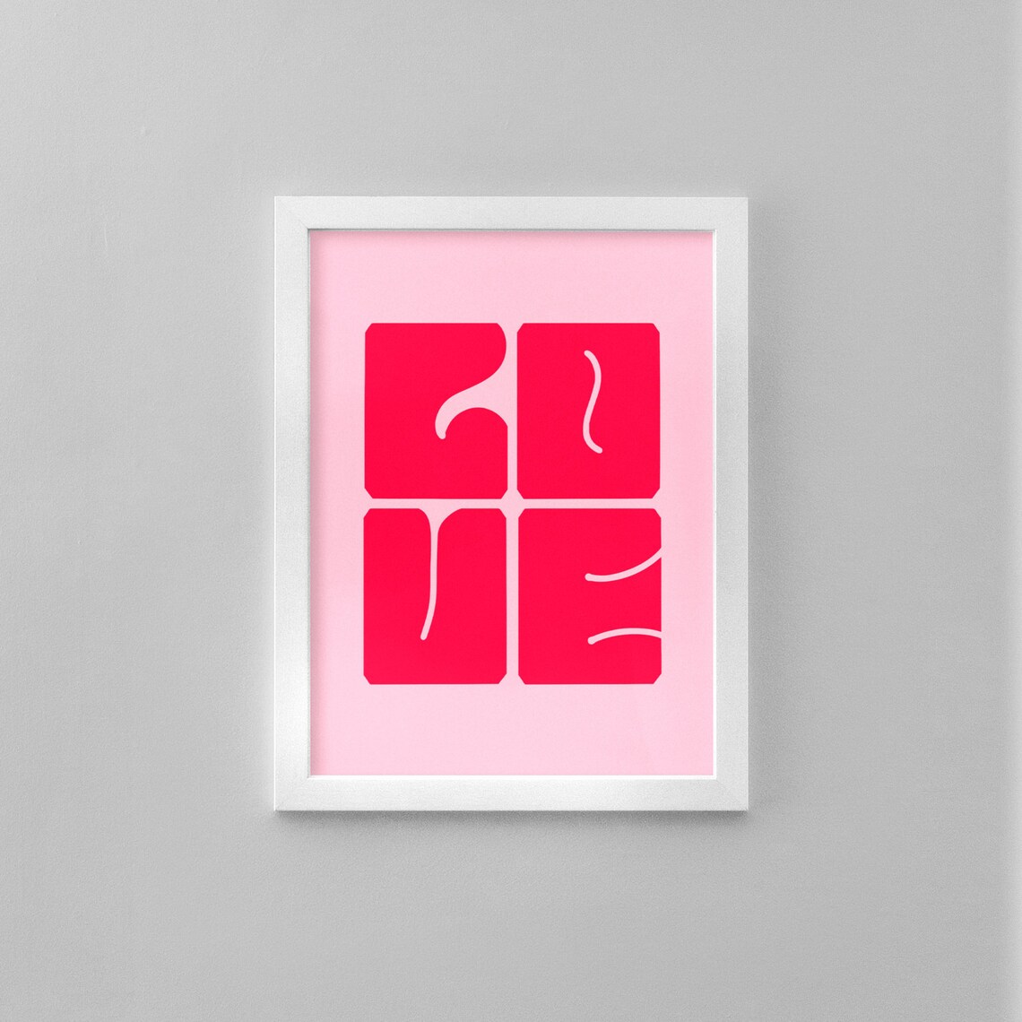 Love Poster For Valentine Special Gift