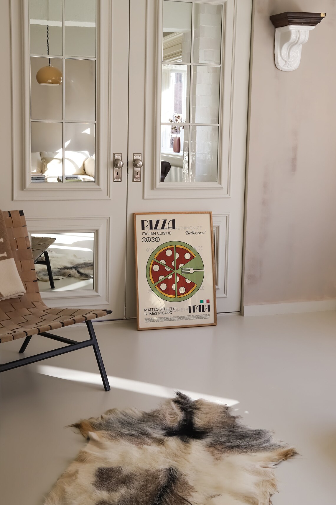 Pizza Print, Italia Kitchen Food Poster Art - Image 3
