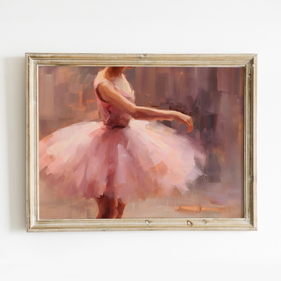 Ballerina Preppy Vintage Aesthetic Ballet Art Print - Image 3