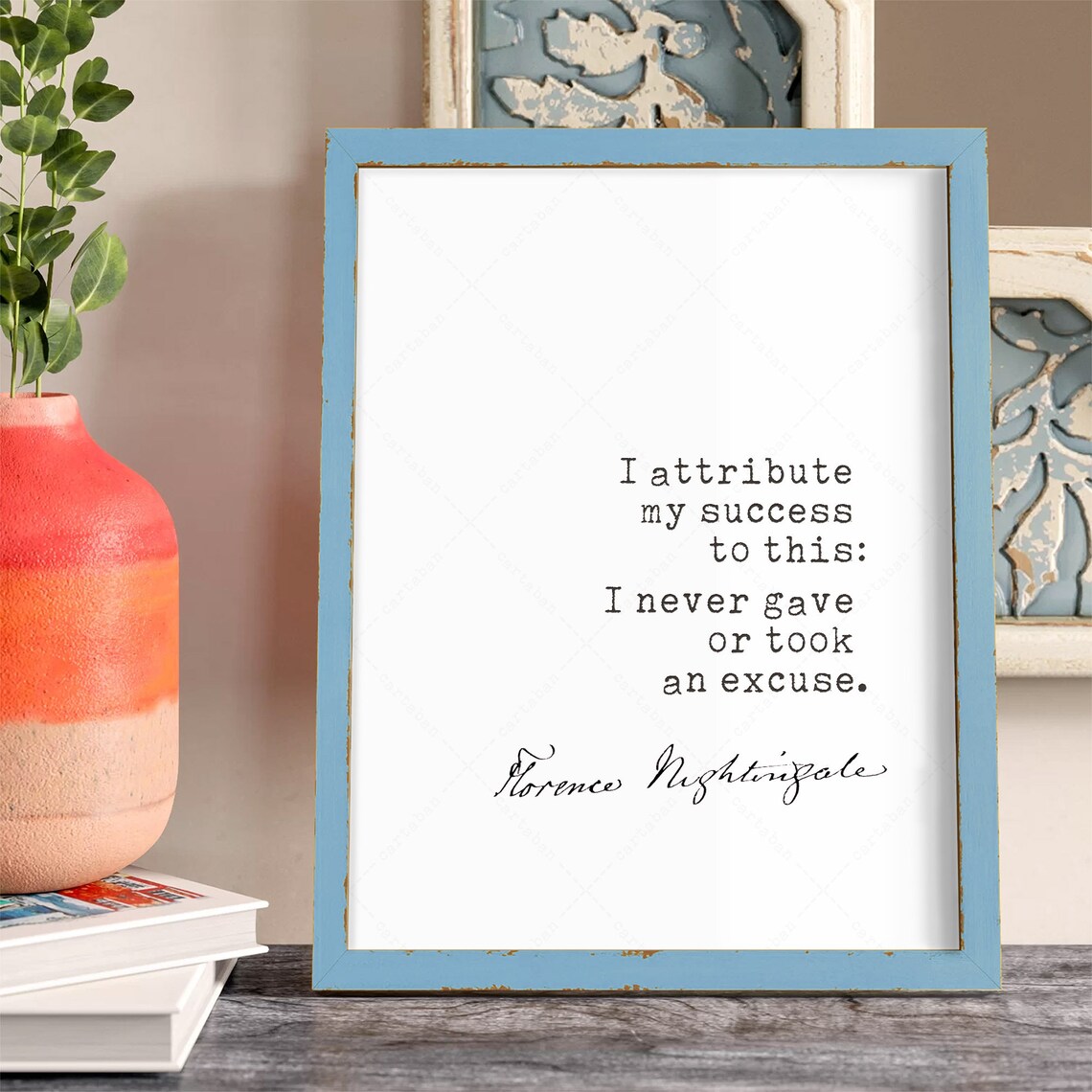 Florence Nightingale Quote, Motivational Success - Image 3