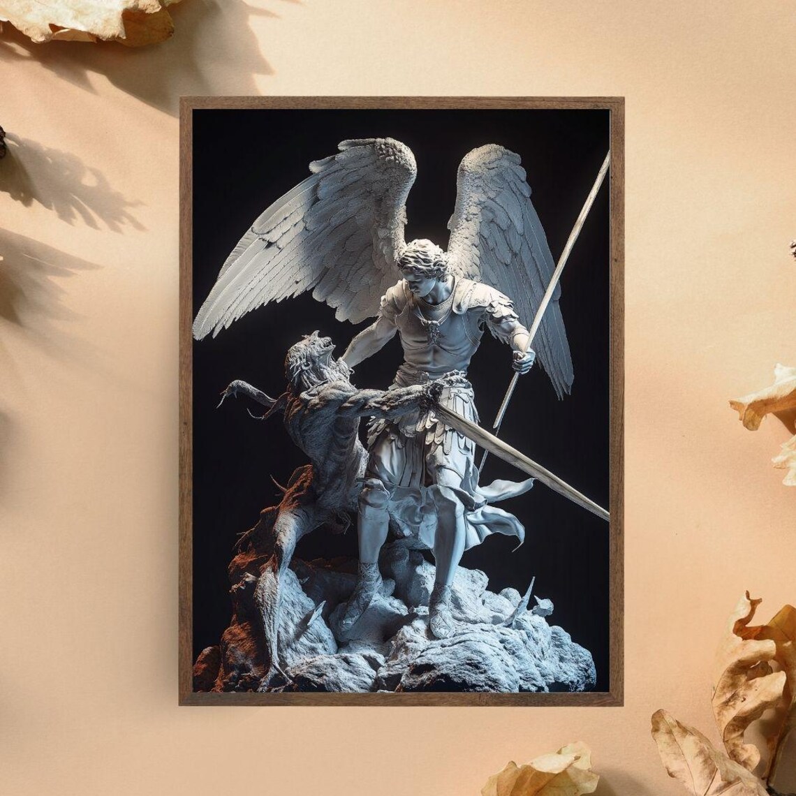 St Michael The Archangel, Christian Wall Art
