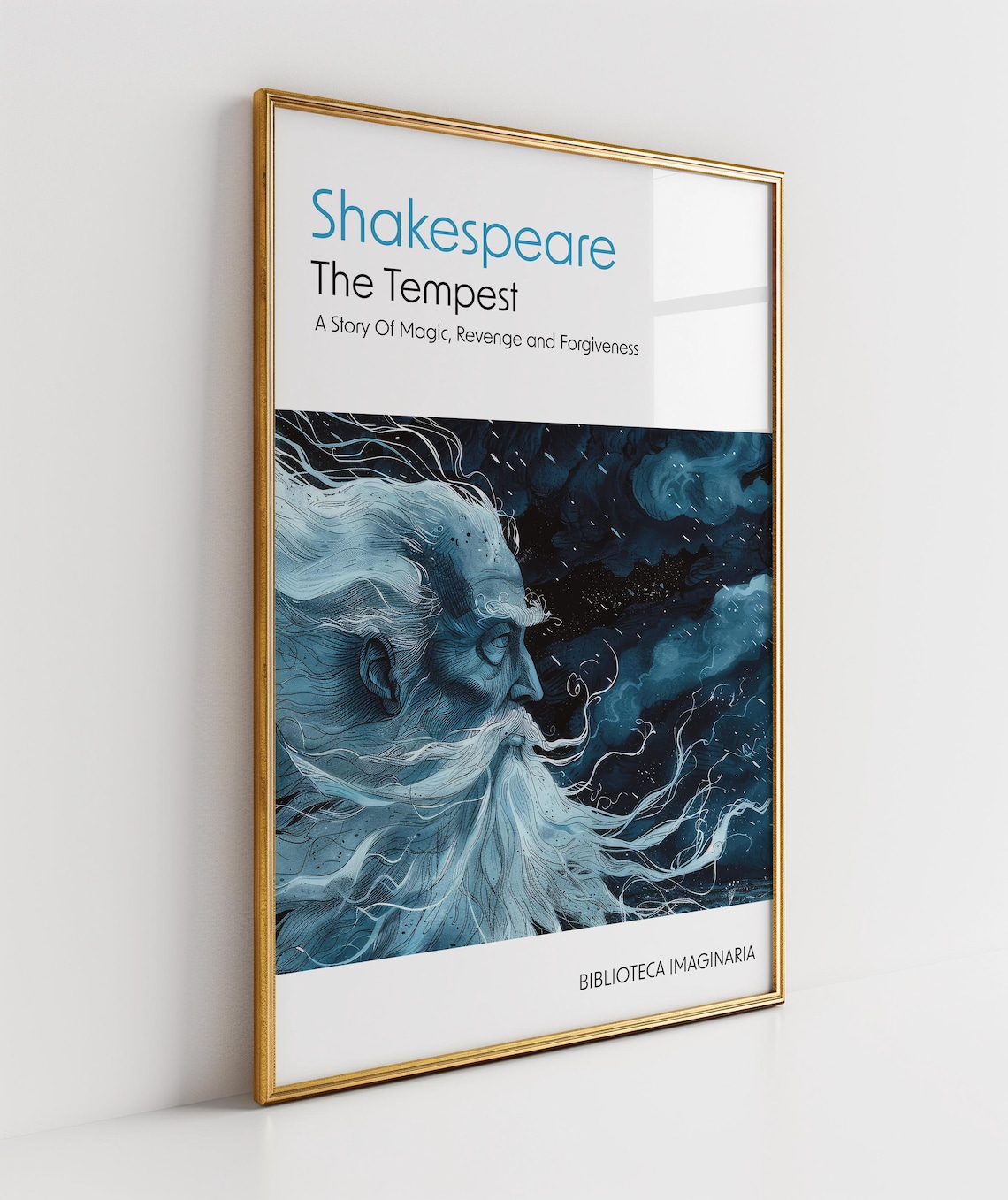 The Tempest Shakespeare Theatre Art Poster Print - Image 2