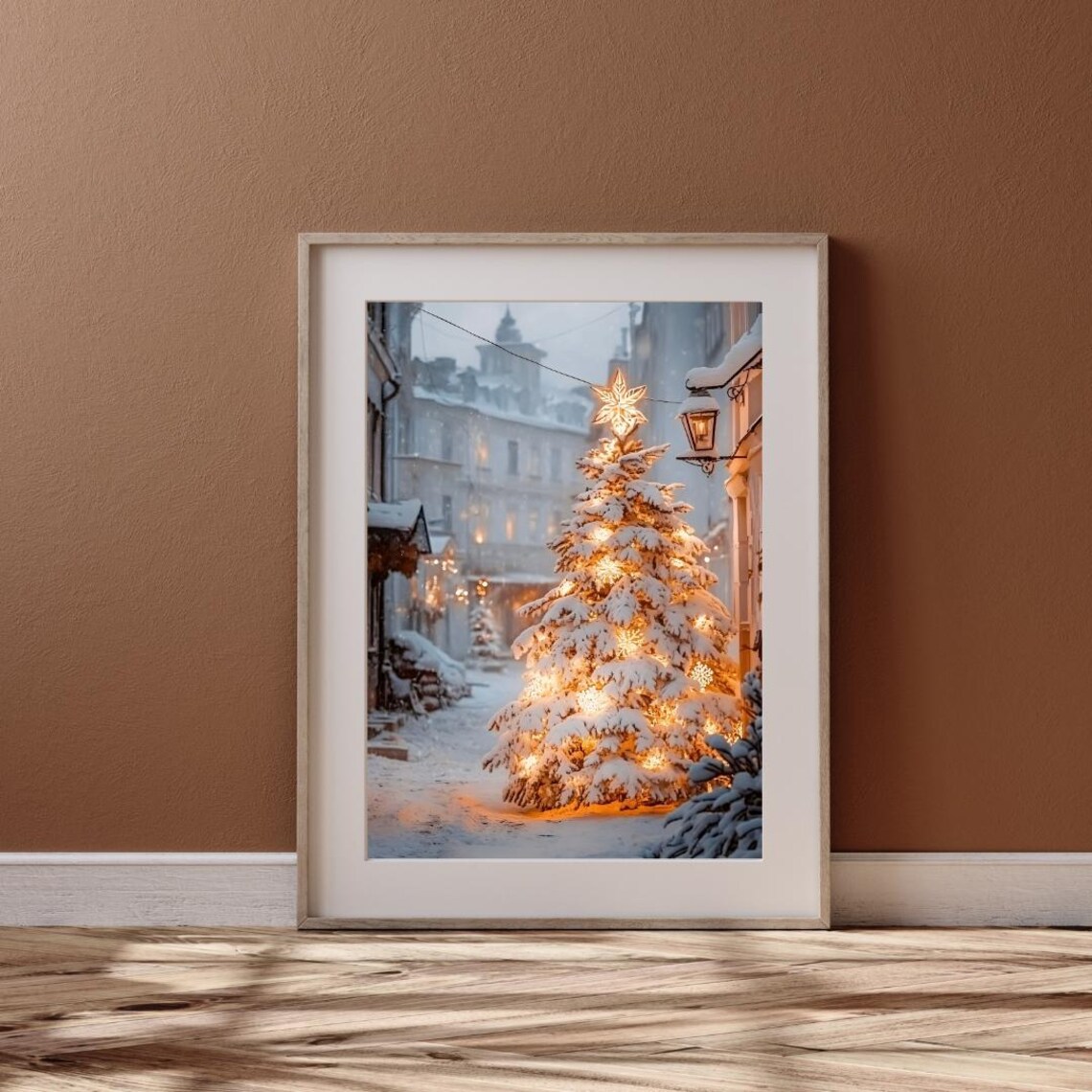 Winter Christmas Tree Classic Photograph Poster - Image 5