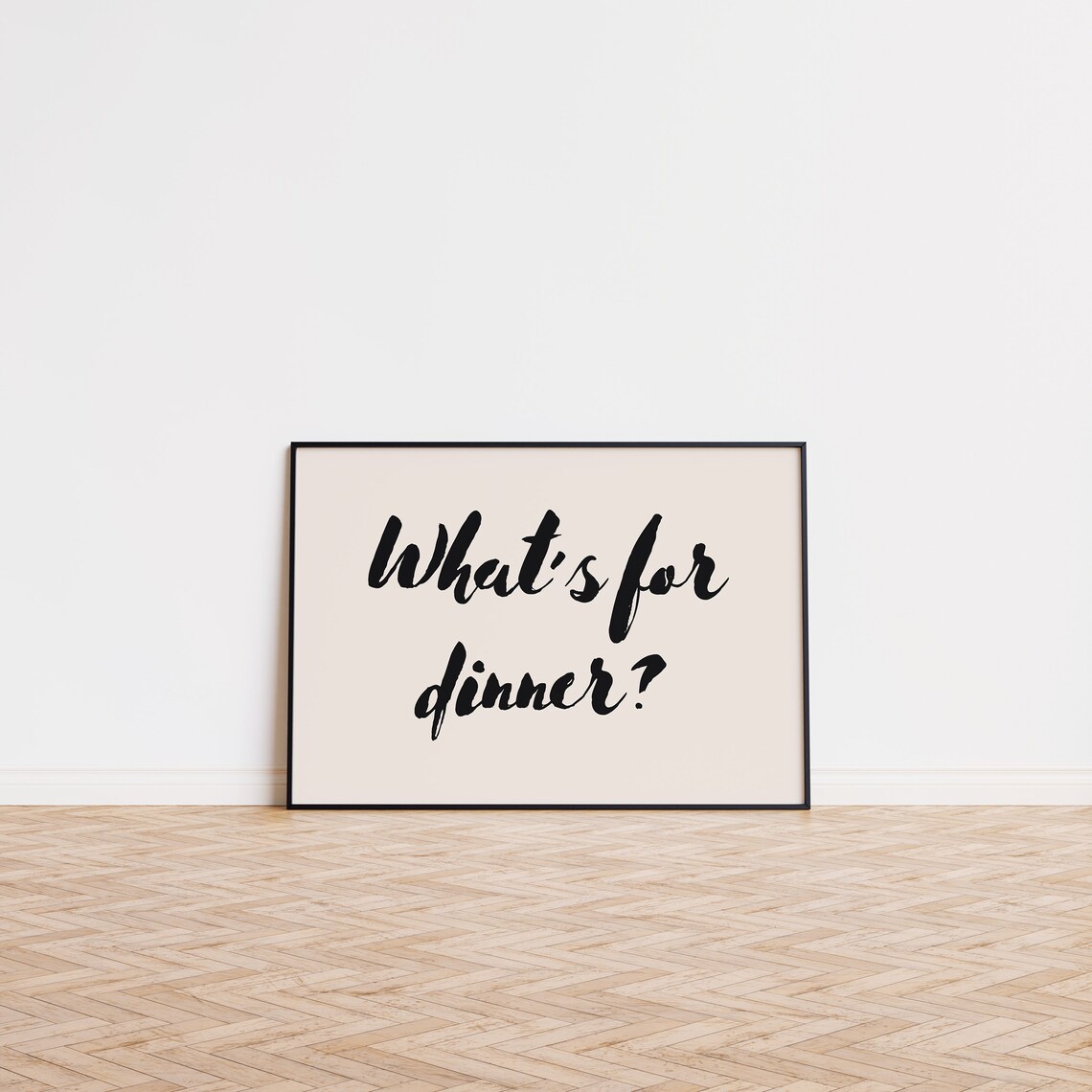 Whats For Dinner? Aesthetic Kitchen Art Print - Image 3
