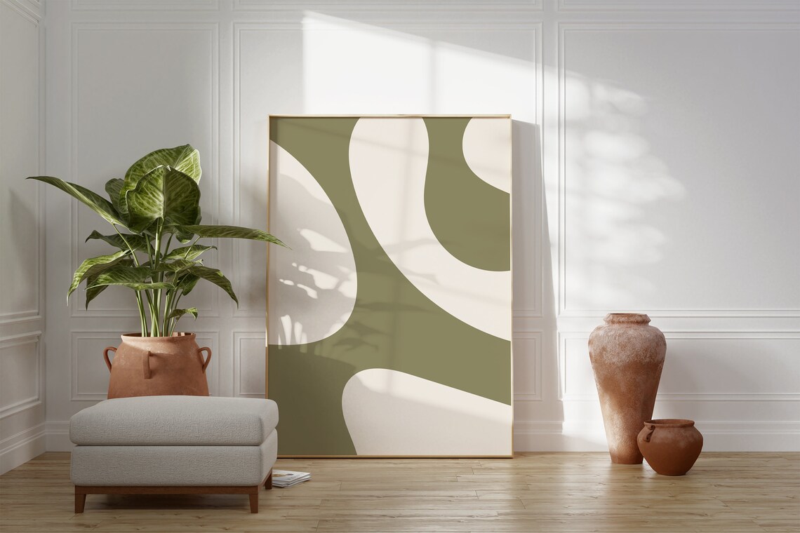 Modern Abstract, Minimalistic Wall Decor - Image 3