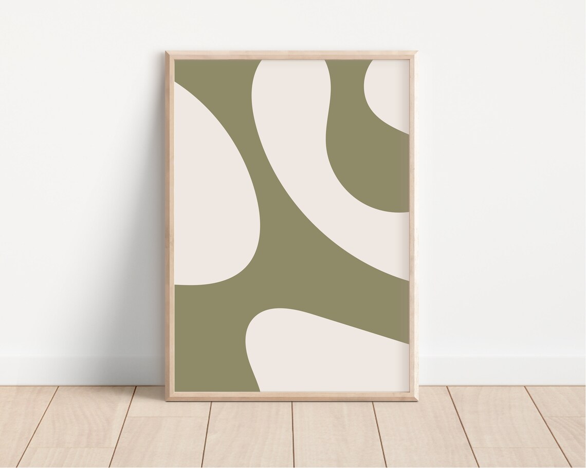 Modern Abstract, Minimalistic Wall Decor - Image 2