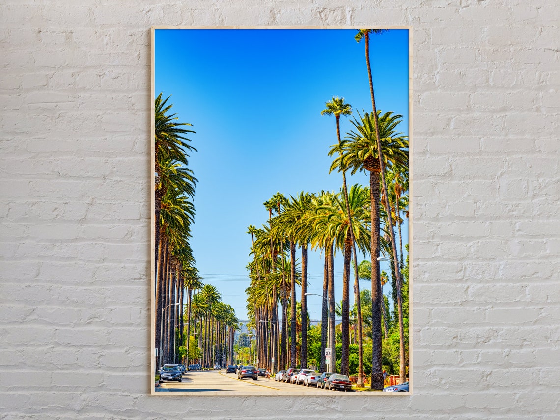 Real Photo Los Angeles Print Los Angeles Wall Art Los Angeles Poster Los Angeles Photo Los Angeles Poster Print California