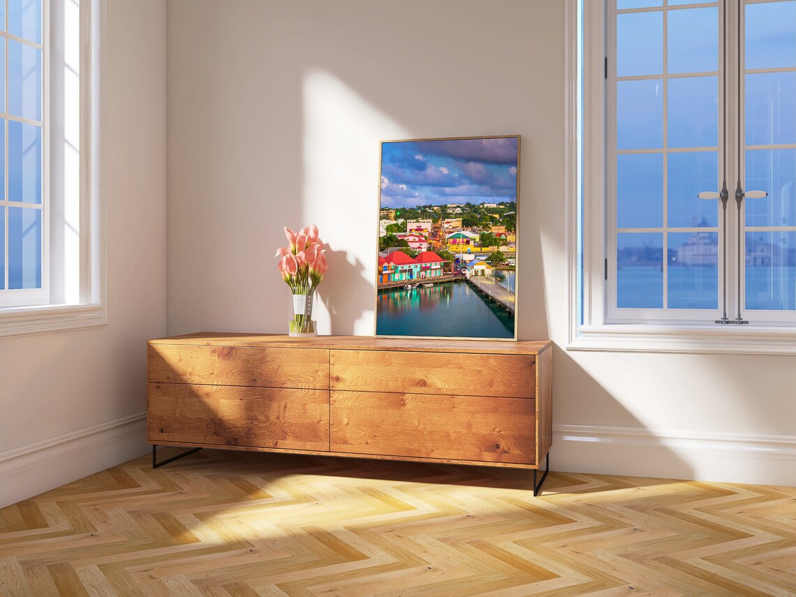 Antigua and Barbuda Travel Poster, Caribbean Photo - Image 4