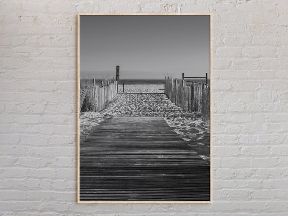 Black And White New Jersey Print Art Poster Photo Decor Usa