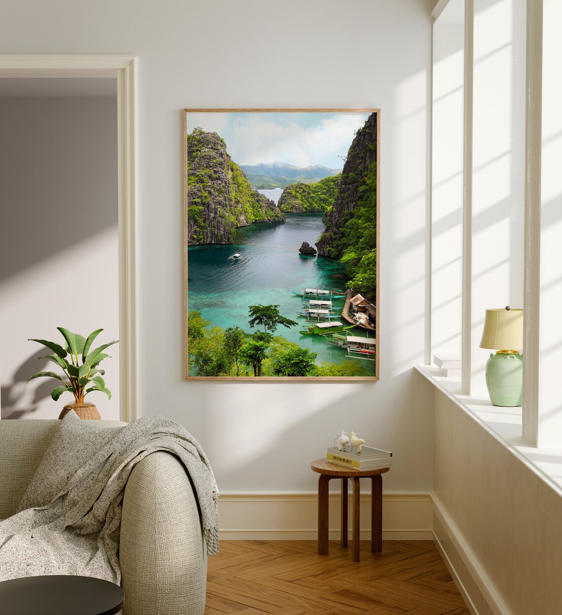 Philippines Real Photo Travel Poster Print - Image 4