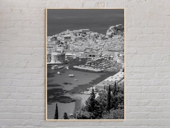 Dubrovnik Photo Decor Croatia Poster Print
