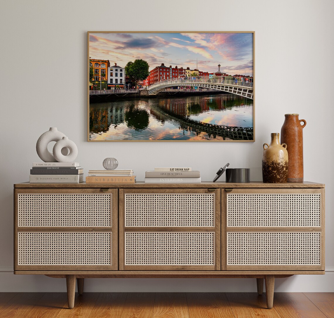 Dublin Real Photo Travel Poster, Ireland Wall Art - Image 4