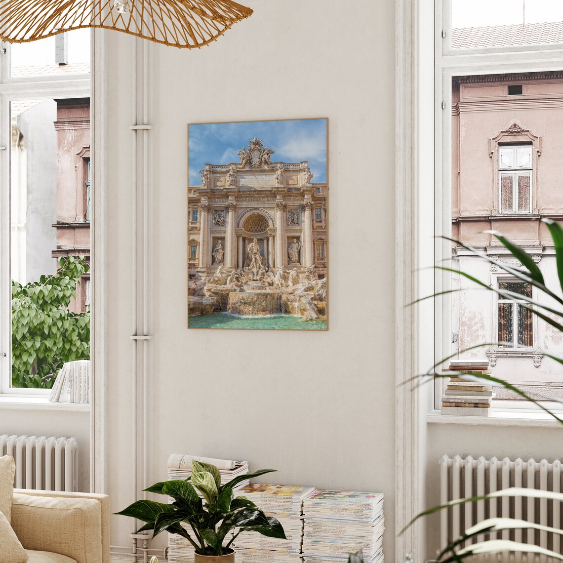 Real Photo Rome Travel Poster, Italy Wall Art - Image 3