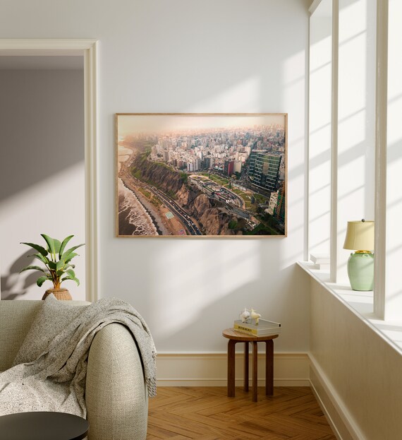 Real Photo Lima Print Wall Art Poster Decor Peru South America