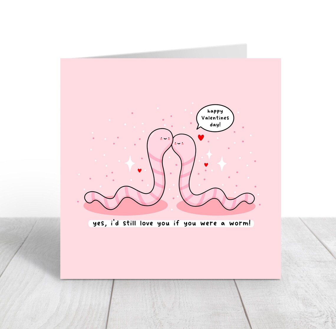 Worm Couple Id Still Love You If You Were A Worm Pun Wall Art - Image 4