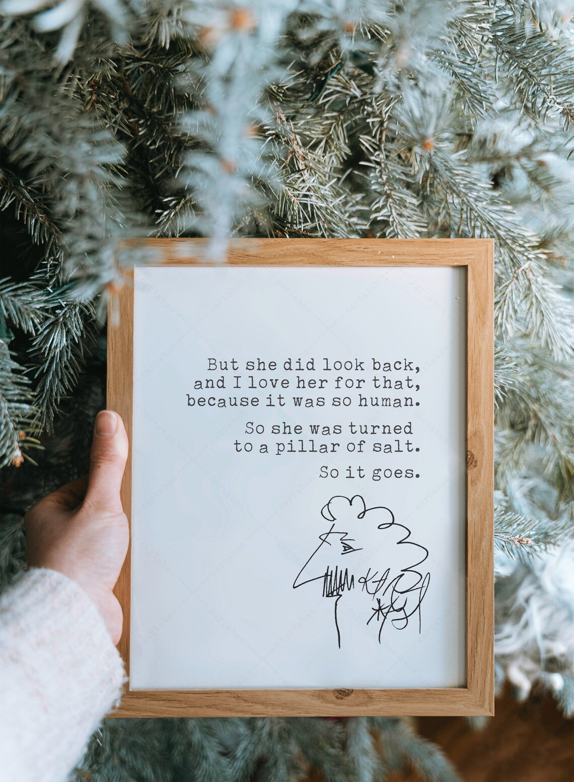 Kurt Vonnegut Quote, Slaughterhouse Five Poster - Image 4