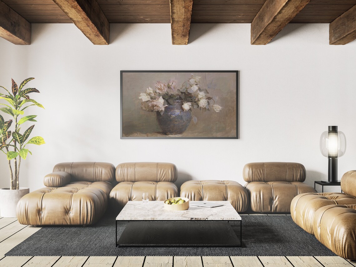 Vintage Flower Still Life Botanical Art Print - Image 3