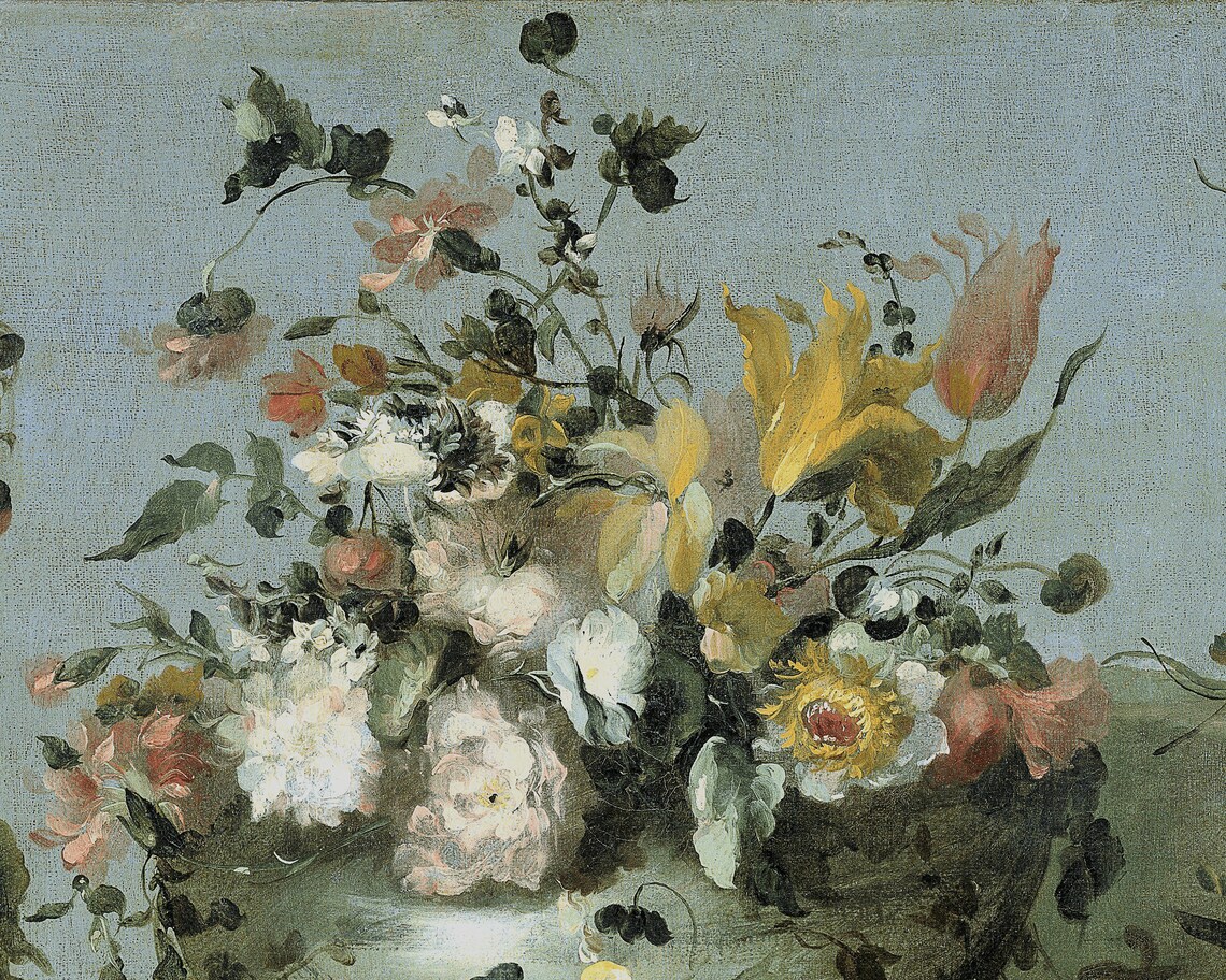 Frame Tv Art Vintage Flower Still Life Poster - Image 2