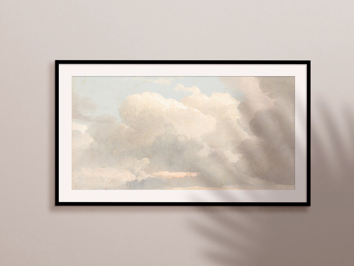 Cloud Painting Art Print, Country Farmhouse Decor - Image 2