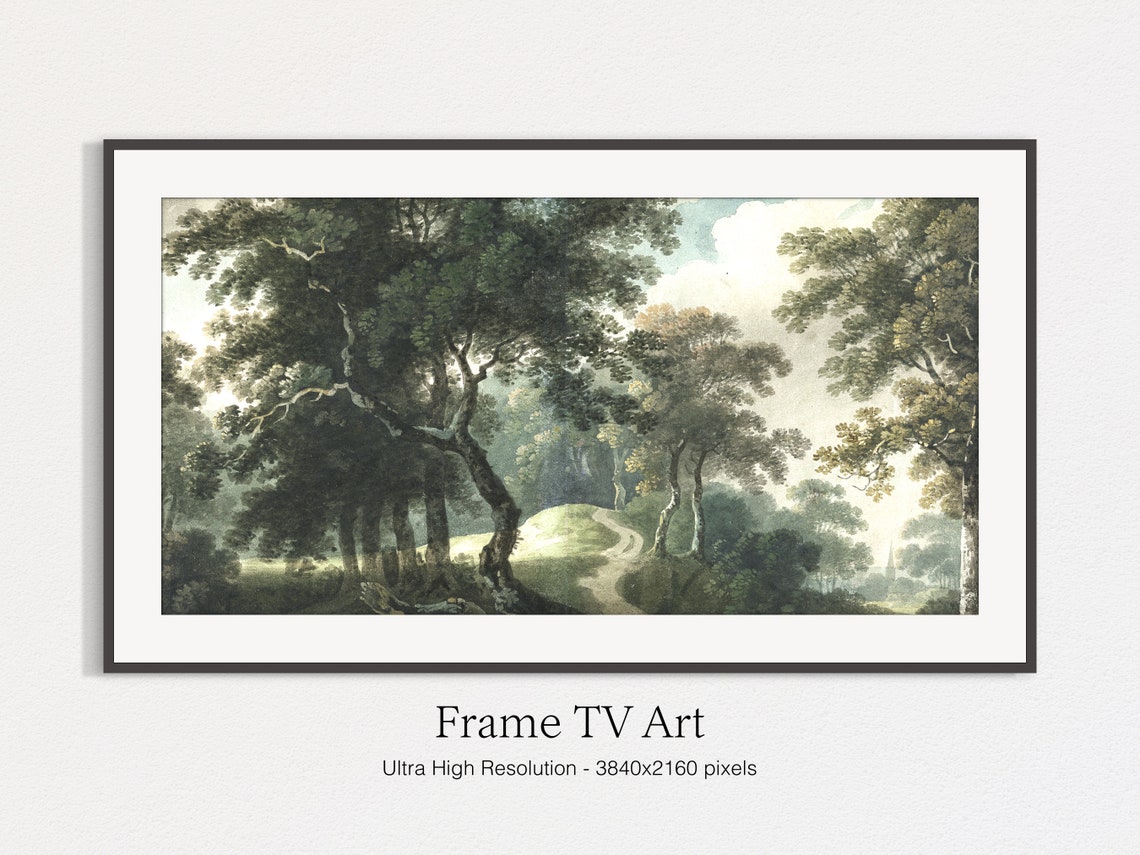 Spring Forest Painting, Oil Art Print - Image 4