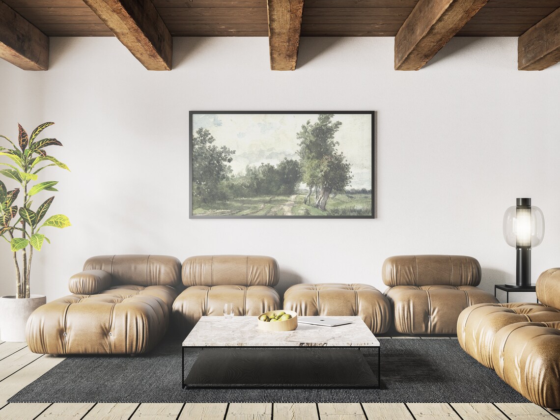 Classic Summer Nature Landscape Art Print