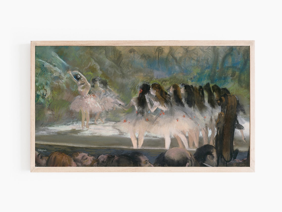 Frame Tv Art Ballet Dancers Frame For Tv - Image 2