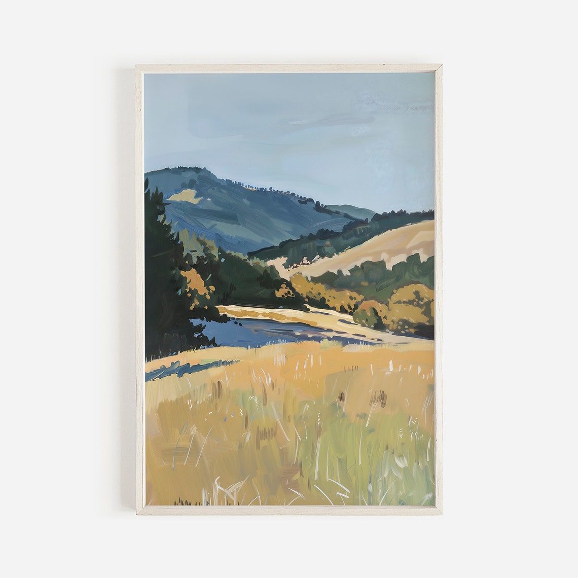 Kobuk Valley National Park Golden Meadow Autumn Lodge Poster
