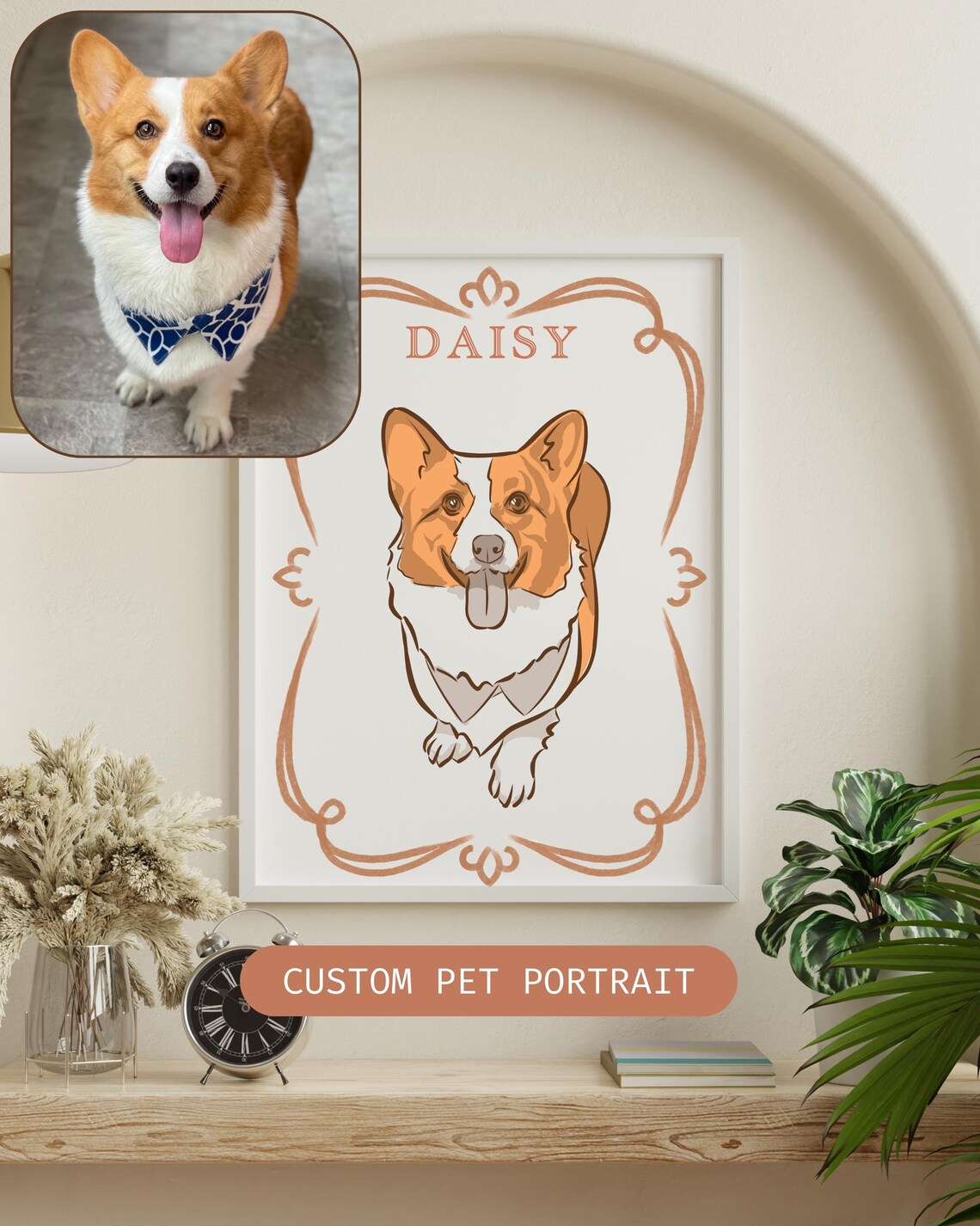 Custom Dog Painting From Photo, Pet Portrait - Image 2