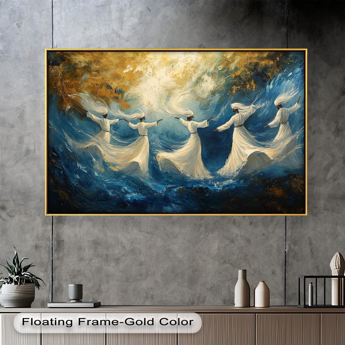 Whirling Dervishes, Sufi Dance Mystical Decor
