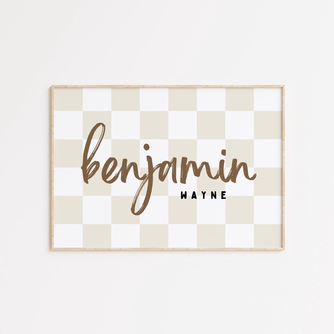 Boys Room Decor Custom Name Boho Name Print