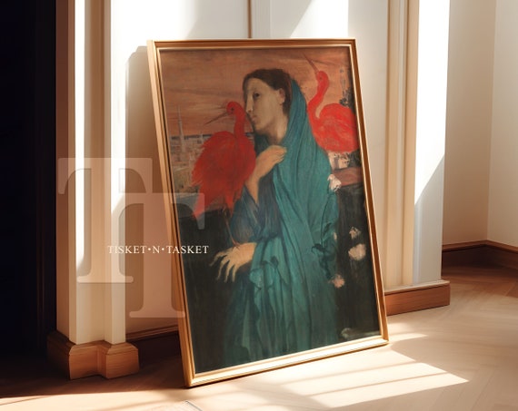 Edgar Degas Vintage Portrait Art Print
