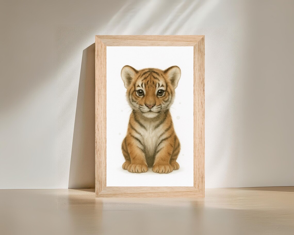 Safari Animal Nursery Posters, Jungle Animal Decor - Image 2