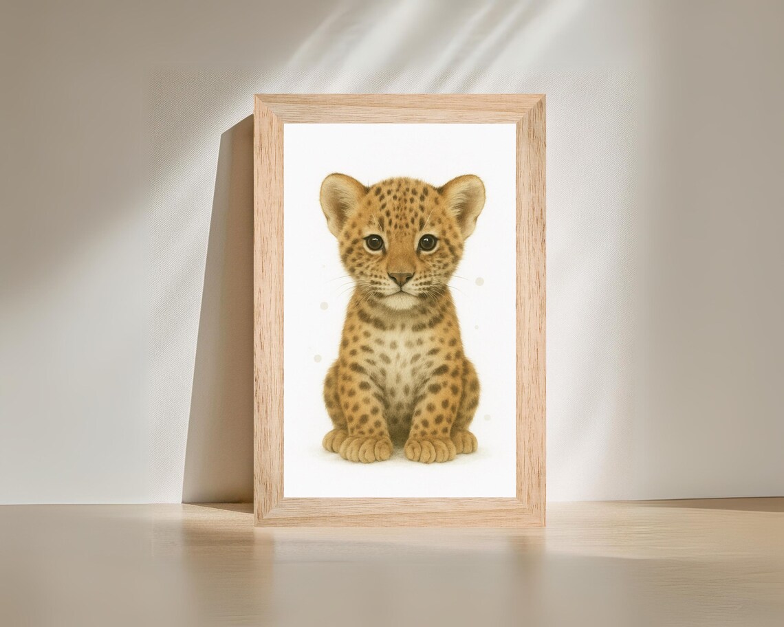 Safari Animal Nursery Posters, Jungle Animal Decor - Image 3