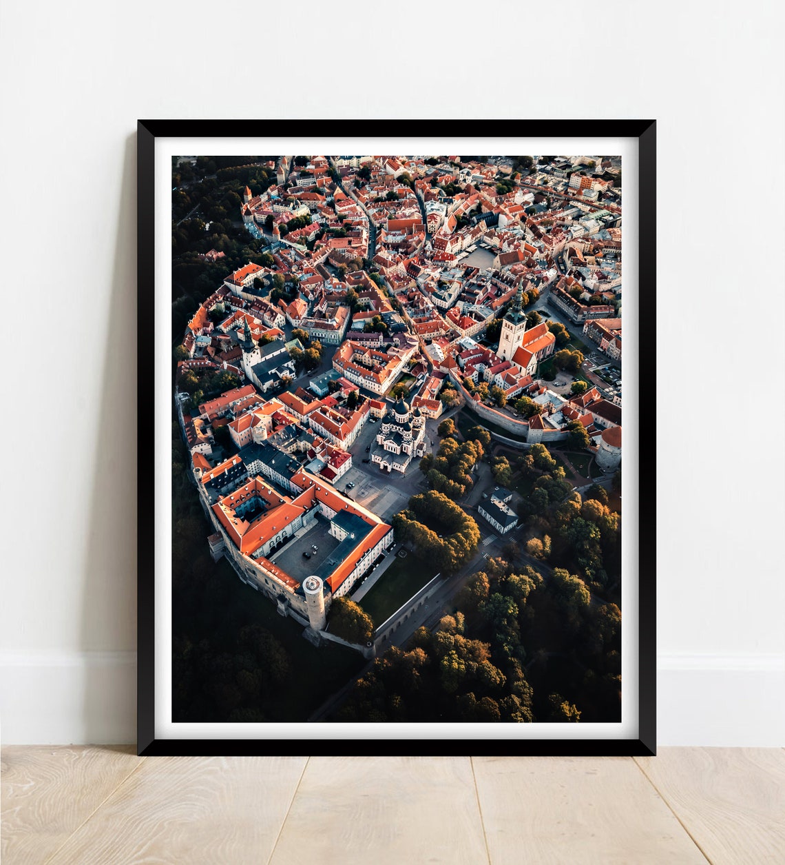 Tallinn Capital Of Estonia From Above Limited Edition Print Photography Fine Art Wall Art Exclusive Print Posters Photos Est