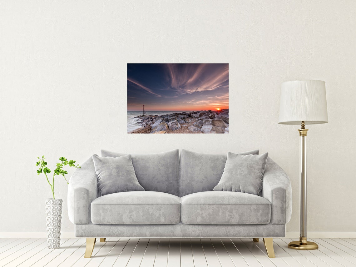 Goring By Sea Beach Worthing West Sussex Limited Edition Print Photography Fine Art Wall Art Exclusive Print Poster Photo Uk - Image 2