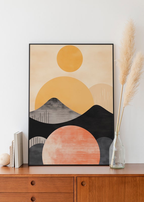 Boho Art Print Poster Available In Many Sizes Or