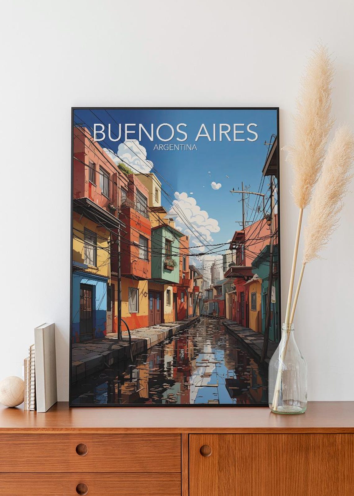 Buenos Aires Art Print Modern Poster Print Available In Many Sizes Or - Image 2