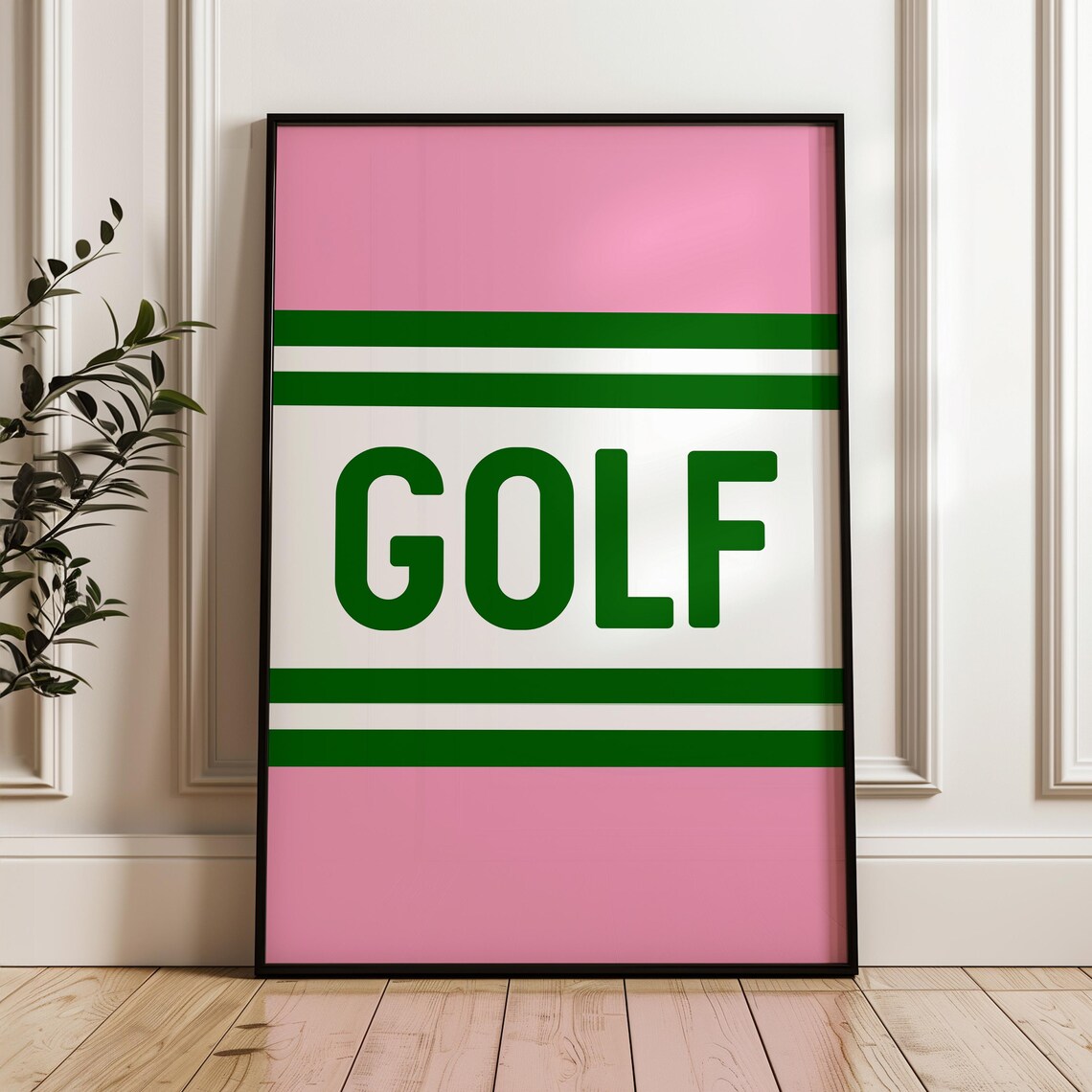 Golf Wall Art, Sports Print for Office Decor - Image 2