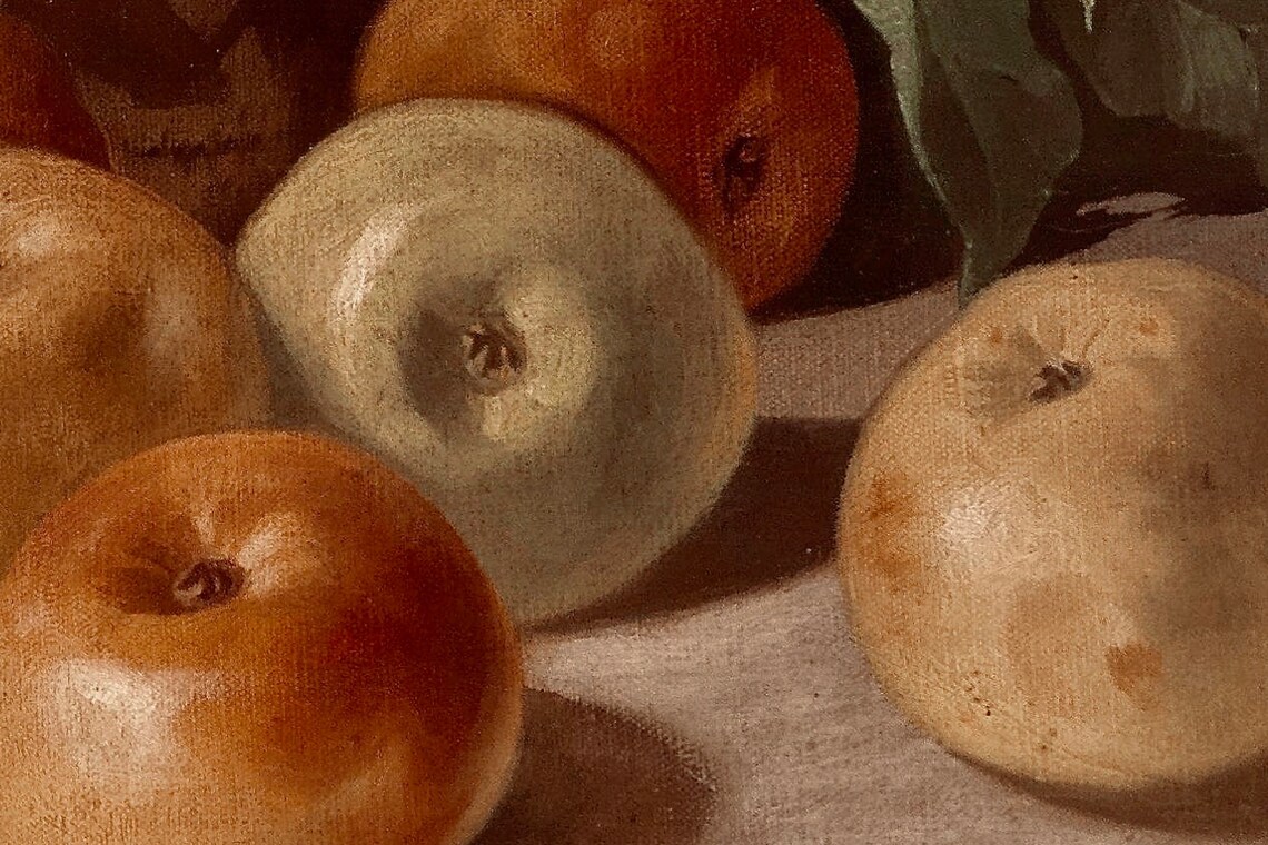 Apples and Jug - Vintage Still Life - Image 2