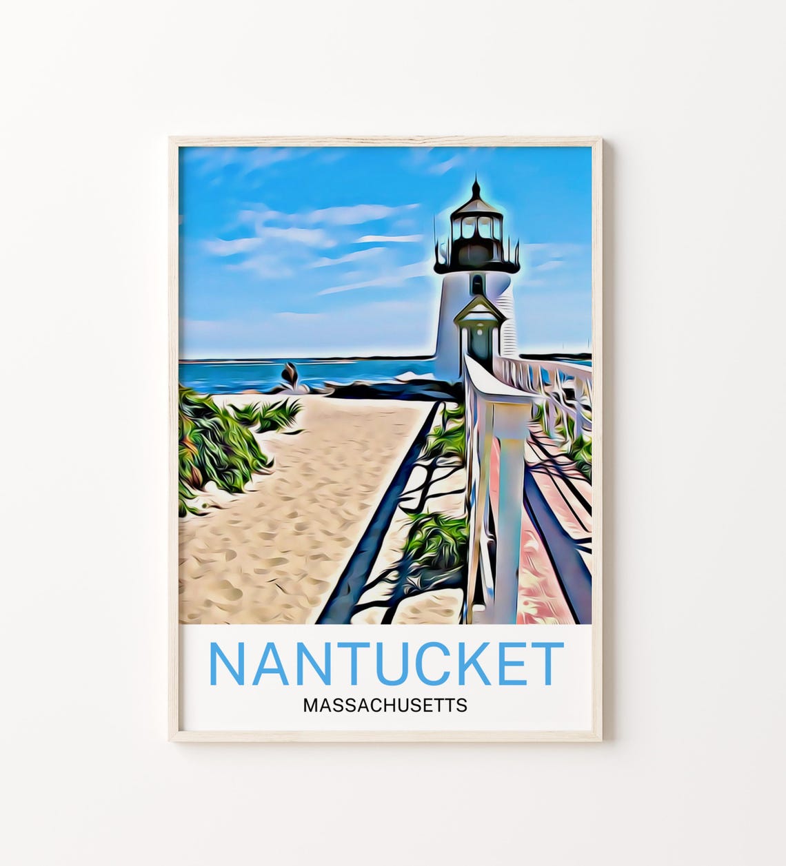 Nantucket Travel Prints Nantucket Art Print Nantucket Wall Art Nantucket Travel Art Nantucket Print Nantucket Poster Massachusetts