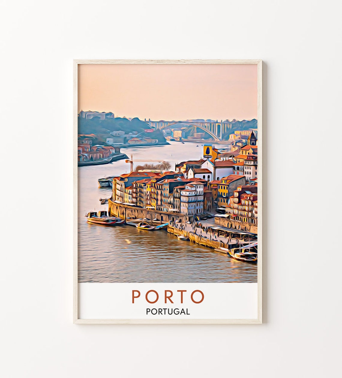 Porto Art Porto Print Portugal Art Portugal Print Porto Poster Portugal Wall Art Portugal Gift Porto Wall Art Porto Gift Porto