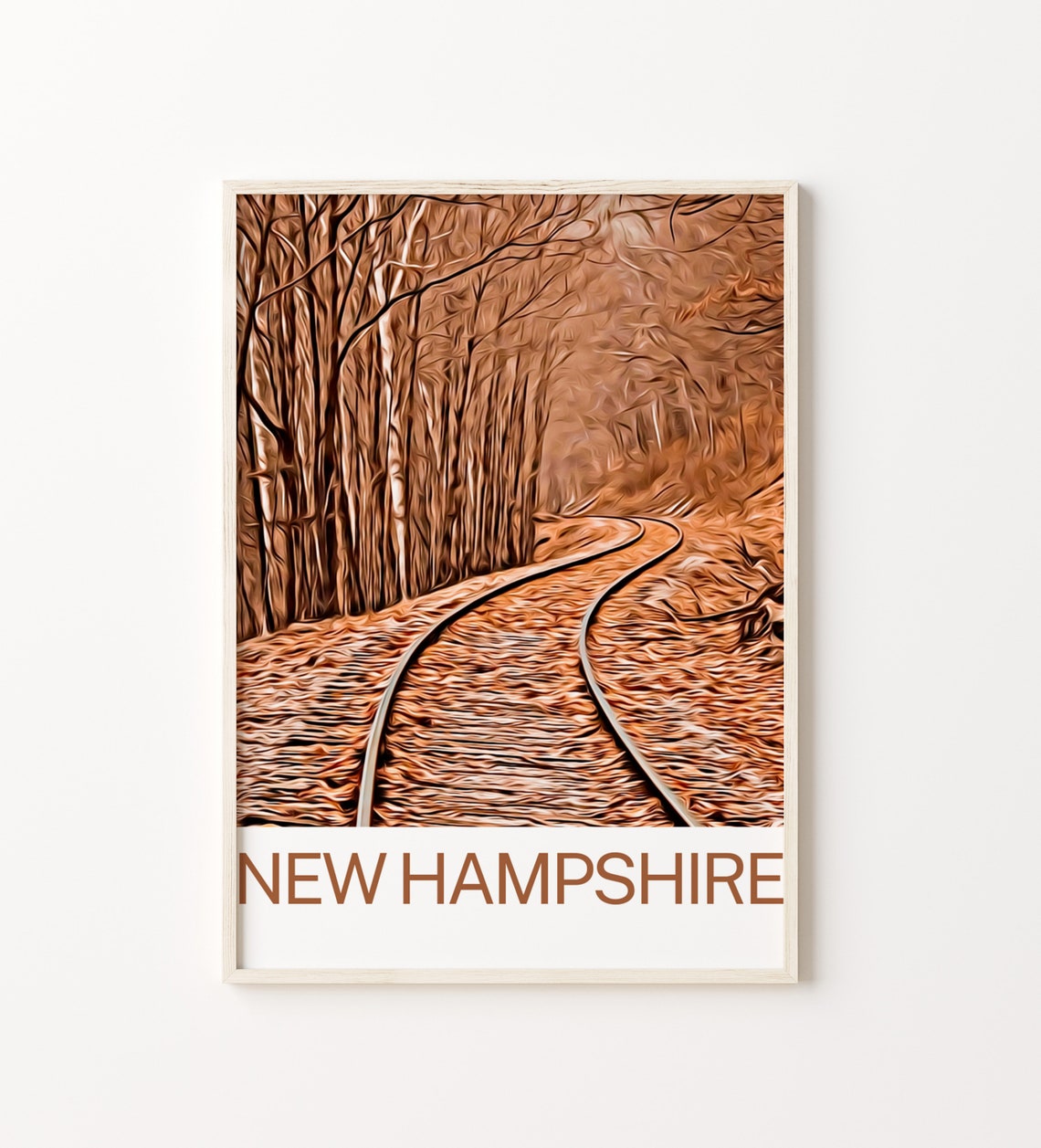New Hampshire New Hampshire Print New Hampshire Wall Art New Hampshire Poster New Hampshire Wall Decor New Hampshire Souvenir