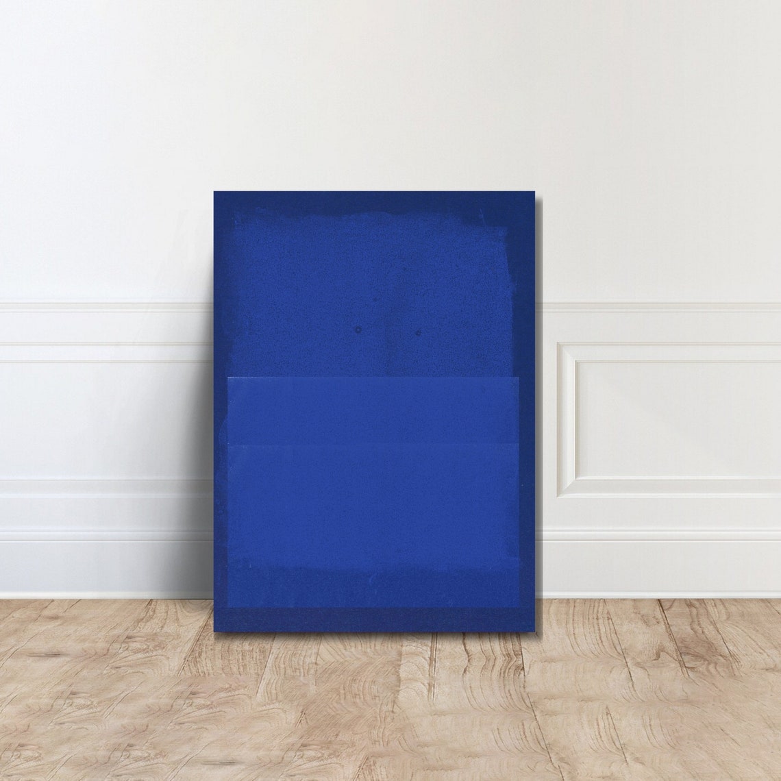 Mark Rothko Blue Dark Minimalist Art Print