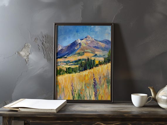 Paul Cezanne Inspired Impressionist Art Print Captivating French Landscape And Maritime Poster Still Life Prints Wall Decor