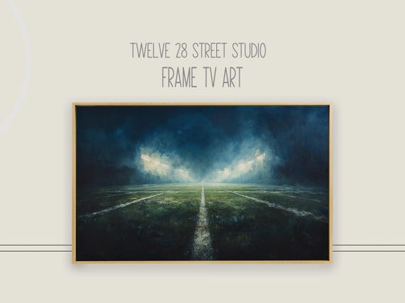 Football Season Friday Night Lights Frame Tv Art Artwork For The Frame Tv Frame Tv Art Instant File
