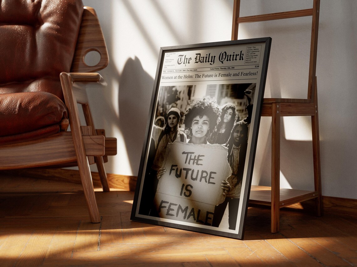 The Future Is Female, Feminist Art Print - Image 4