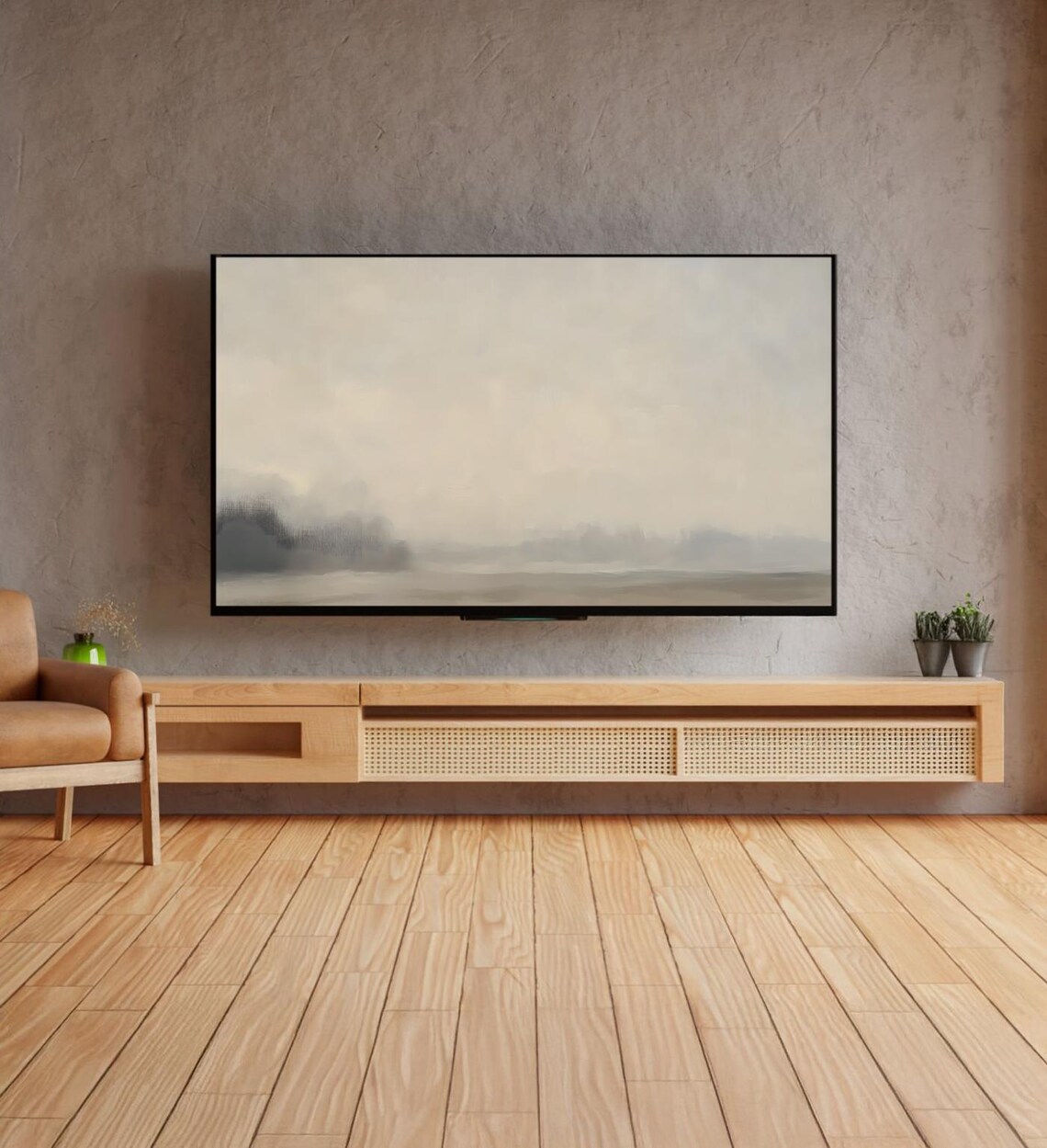 Frame Tv Art Moody Abstract Tv Art Minimalist Art - Image 4
